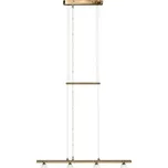 Stropní svítidlo Parma 4*40W G9 patinované zlato