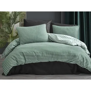 Povlečení Cottonbox povlečení bambusovo-bavlněný satén Green - 220x200 / 2x70x90 cm