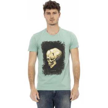 Pánské tričko Pánské triko 2AT37 Trussardi Action Barva: Zelená, Velikost: L