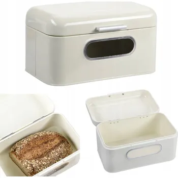 chlebník Chlebník jednodílný Kesper béžový kovový