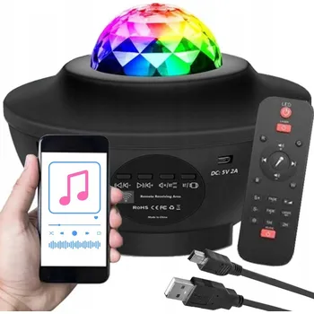 Dětské svítidlo Projektorová lampička Belantro černá