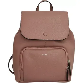 Kožený batůžek KATANA 18105-15 růžová (Dámský kožený batůžek)