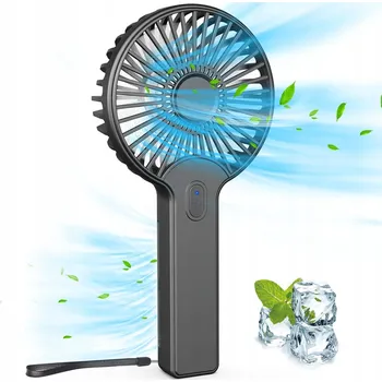 Domácí ventilátor Ventilátor mini Bedee Mini ventilátor větráček černý