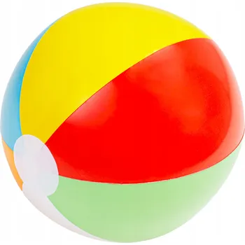 Míč NAFUKOVACÍ plážový do vody pro děti, rodinný, na zahradu, k bazénu 40 cm