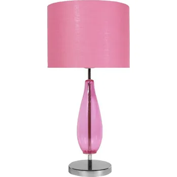 Lampička Marrone růžová kancelářská stolní lampa