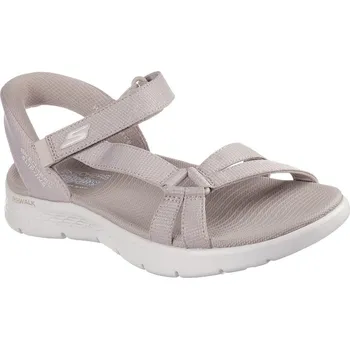 Dámské sandále Skechers Slip-In Heather Quarter Strap Sports Sandals Taupe 7 (40)