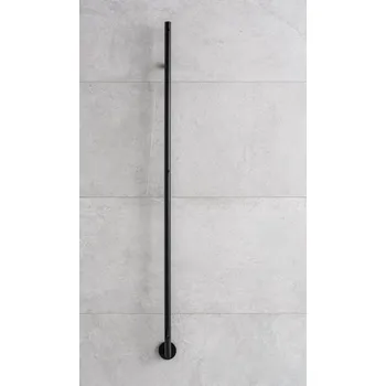 Radiátor P.M.H. Elektrický sušák ručníků PMH Ole 91 x 1708 mm, 24 W, Černá pololesklá RAL 9017