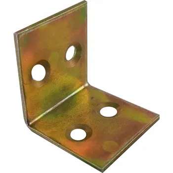 Úhloměr Úhelník, tesařský spojovací prvek, montážní pro dřevo, rovný 20x20x20, 10 KUSŮ