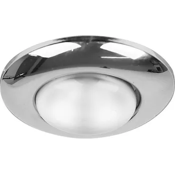 Kulaté chromové stropní svítidlo OZS-01