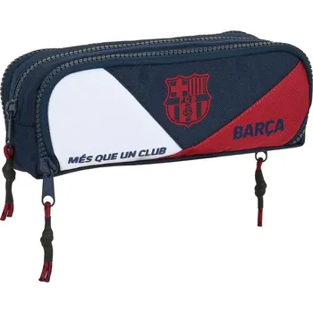 Penál F.C. Barcelona Školní pouzdro FC Barcelona Corporativa Modrá Hnědočervená (21 x 8 x 8 cm)