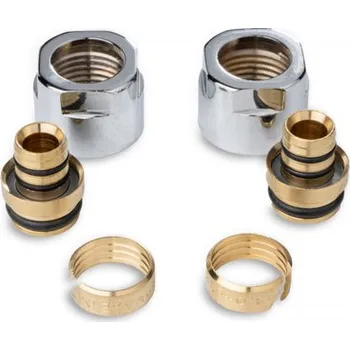 P.M.H. Svěrné šroubení PMH pro ventily CUBE(CET,CE,-T), LINE Alpe x 16, Kartáčovaná nerez