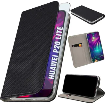 Pouzdro na mobilní telefon Flipové pouzdro pro Huawei P20 Lite + Sklo 9h - Pouzdro