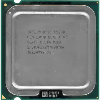 Procesor INTEL PENTIUM DUAL-CORE E5200 LGA775 2.5GHz SLAY7
