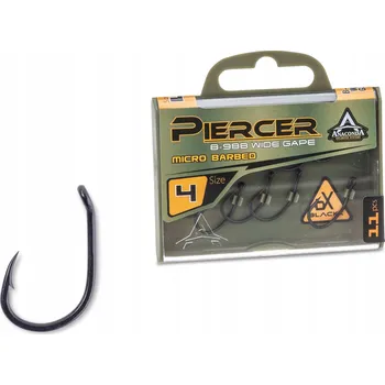 Rybářský háček HÁČKY ANACONDA PIERCER B-988 WIDE GAPE - VELIKOST 8