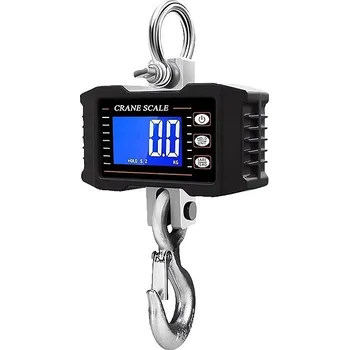 Kuchyňská váha Verk 17145 Elektronická závěsná váha, LCD, 500 kg, černá