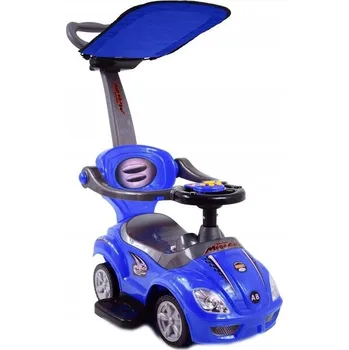 Dětské vozidlo 6V1 ODRÁŽEDLO ODRÁŽEDLO SE STŘÍŠKOU/TC202MODRÉ