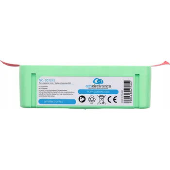 Baterie akumulátor pro vysavač roomba 900 14,4V 5200 mAh LiIon (1243)