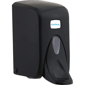 Dávkovač mýdla Ruční nástěnný dávkovač mýdla deClean 500 ml černý