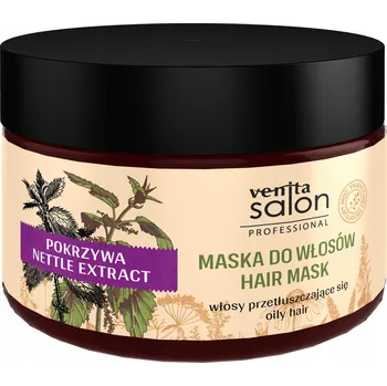 Vlasová regenerace Maska na vlasy KOPŘIVA 500ml pro mastné vlasy VENITA