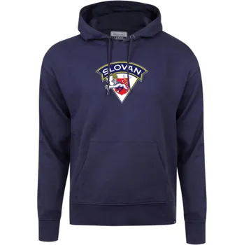 Pánská mikina Kappa LOGO NATHAN HC SLOVAN ÚSTÍ mikina tmavě modrá 3XL