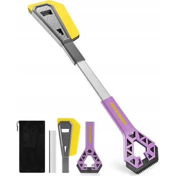 Autoškrabka Škrabka na led s kartáčem, odnímatelná multifunkční škrabka automobilová