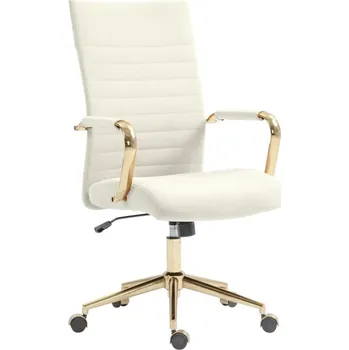 Toaletní stolek Kancelářské křeslo FB14 JG Béžové Zlaté