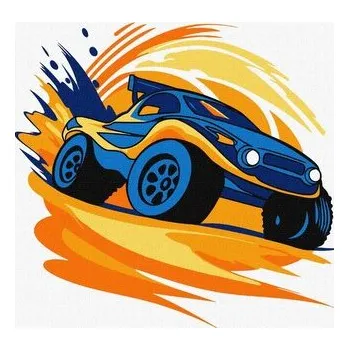 Set školních potřeb Malowanie po numerach -Rajd Kids