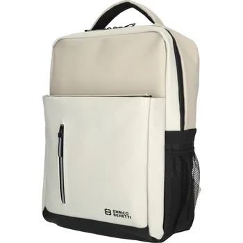 Městský batoh Bergen 18 litrů BEIGE-BLACK, batoh Enrico Benetti