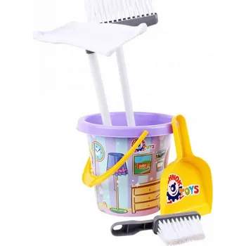 Úklidová sada: Kbelík s mopem + smeták