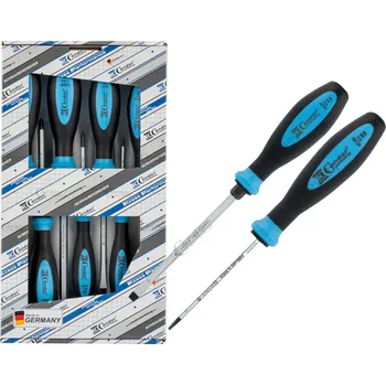 Ruční nářadí Condor šroubováky ploché PL3 - PL8, křížové PH1 - PH3, úderové, sada 7 dílů - 100-08213