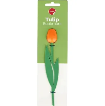 Doplněk ke knize Záložka do knihy Tulipán Květina Dárek pro čtenáře, maminku, sestru