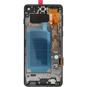 FixCell LCD displej SAMSUNG S10 G973 s rámečkem černý (refub)