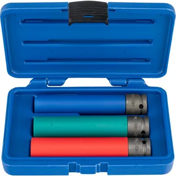 Condor hlavice nástrčné 1/2", 6-ti hran 17, 19 a 21 mm, extra dlouhé, délka 150 mm, tvrzené, na ALU kola - 100-02747