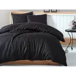 Cottonbox povlečení bavlněný satén Stripe black - 220x200 / 2x70x90 cm