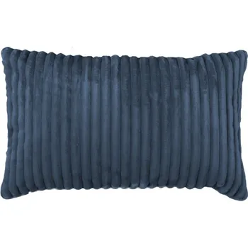 Polštář Obdélníkový polštář DESIGN v tmavě modré barvě