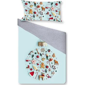 Povlečení Gipetex Natural Dream 3D Italské povlečení 100% bavlna Decorazioni - 140x200 / 70x90 cm