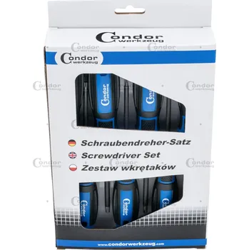 Šroubovák Condor šroubováky Torx T10 - T40, sada 7 dílů - 100-08364