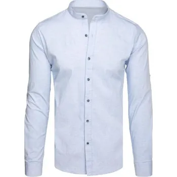 Pánská košile Pánská košile ležérní modrá