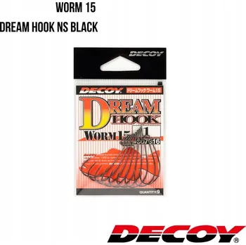 Rybářský háček Spinningové háčky Decoy Worm15, velikost 8, ks