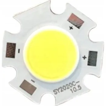 LED osvětlení LED Dioda Solectro COB 5W Bílá – 6000–6500K COB