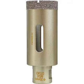 Vrták Diewe Gold - dia korunka do dlažby a žuly za sucha Průměr: 18mm