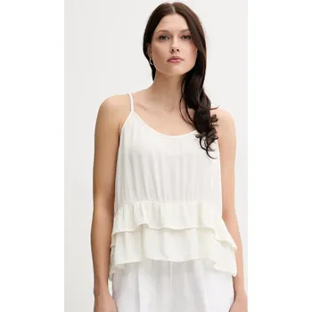 Dámská halenka Halenka United Colors of Benetton 4VW95H00B béžová 01X, vel. M