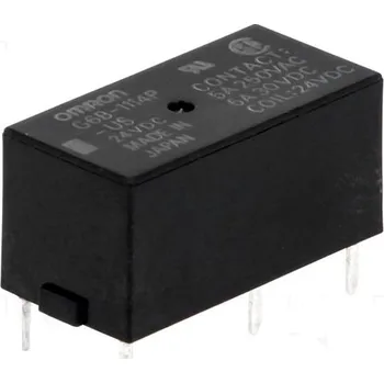Relé OMRON OCB G6B-1114P-US-24DC Relé elektromagnetické SPST-NO Ucívky:24VDC 5A/250VAC