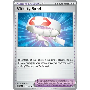 Sběratelská karetní hra Pokémon TCG Vitality Band 197/198