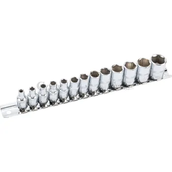 Ruční nářadí Condor hlavice nástrčné 1/4", 6ti hran 4 - 14 mm, Xcess Performance, sada 13 dílů - 100-08371