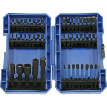 Condor bity 1/4" úderové Impakt, PL - PH - PZ - Imbus - Torx, sada 45 dílů - 100-08250