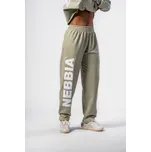 Nebbia Voľné baggy tepláky BOYFRIEND STYLE 432 světle zelené, S