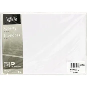 Obálka Obálky Galeria Papieru C5 hladké bílé 10 kusů