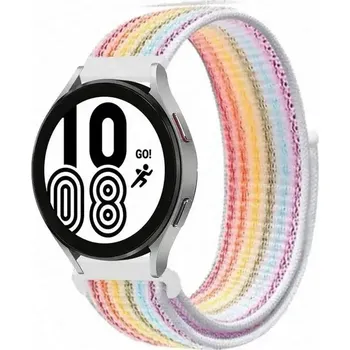 Řemínek na hodinky Enem Nylonový rychloupínací řemínek 18mm - Multicolor IR-AWGW-0728