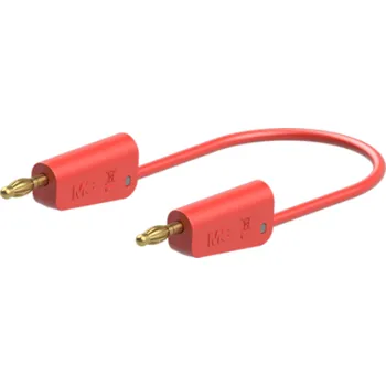 Měřicí kabel STÄUBLI LK-4A-F25-02522 Měřicí šňůra 60VDC 30VAC 32A banánek 4mm-banánek 4mm červená